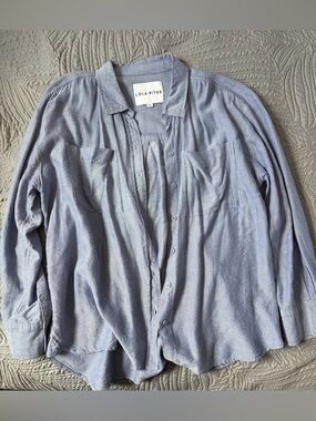 Chambray button up shirt